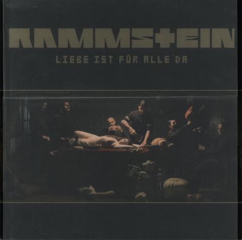 Rammstein Liebe Ist Für Alle Da - Pink Vinyl UK 2-LP vinyl record